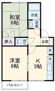 ピュアパレス 弐番館【2階】の間取り
