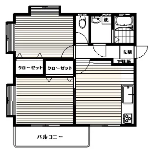 メゾン・ベルアーム【3階】の間取り