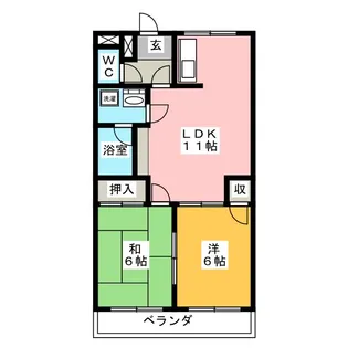 フェアリー【1階】の間取り