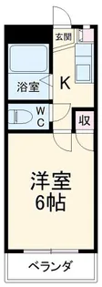 富士レイホービル第2【2階】の間取り
