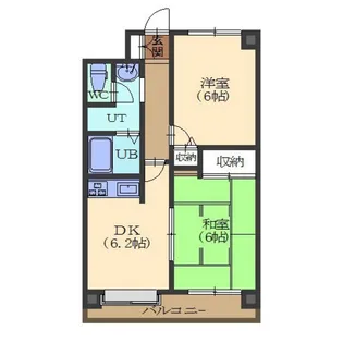ライオンズマンション函館湯川【11階】の間取り