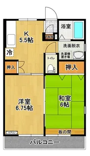 シティ昭和【1階】の間取り