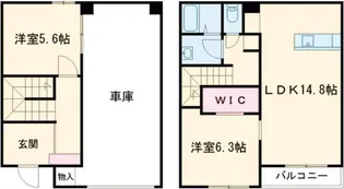 ラグナ・セカGarage03 Aの間取り