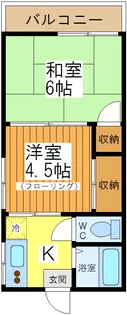 柏藤苑【1階】の間取り