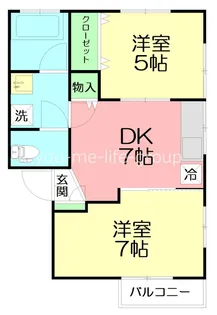 メゾン・ド・キキ【2階】の間取り