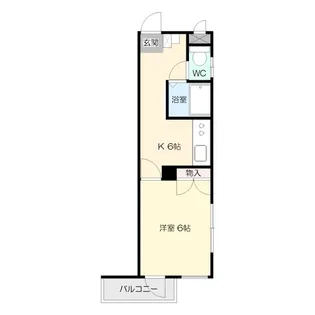 本間ビル【4階】の間取り