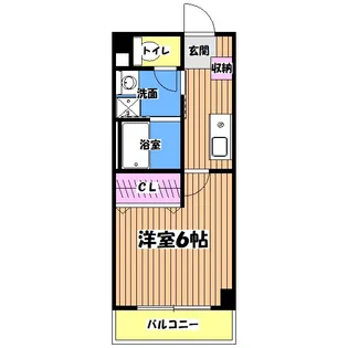 EIGHTY-EIGHT Hino【1階】の間取り