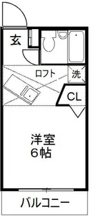 ラ・プリマヴェーラ【2階】の間取り