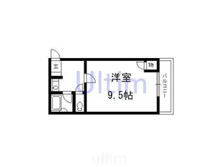 エスポワール桃山【2階】の間取り