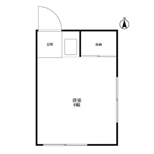 神宮荘【1階】の間取り