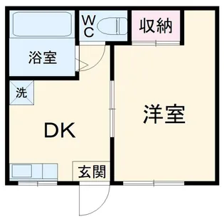 ポンテ・リブロ【1階】の間取り