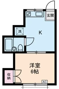 ハイム南砂【1階】の間取り