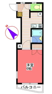 メゾン細谷【2階】の間取り