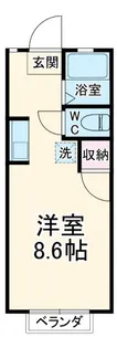 フォレスト東大宮【1階】の間取り