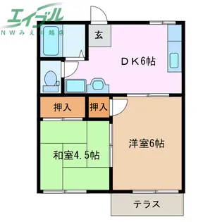 フォーブル川崎【1階】の間取り