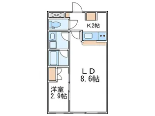 Primal Shin-koenji【2階】の間取り