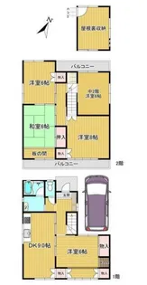 埼玉県さいたま市桜区町谷2【一戸建】の間取り