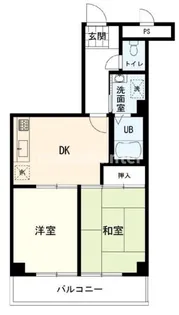 リーヴェルステージ横浜Neo【3階】の間取り