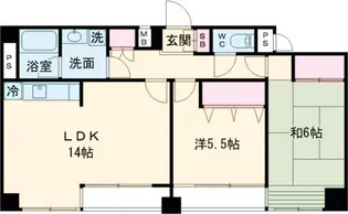 DRホームズ中野【3階】の間取り