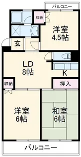 エーデルハイム【3階】の間取り