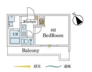 LINKS YOKOHAMA SASABORI【1階】の間取り