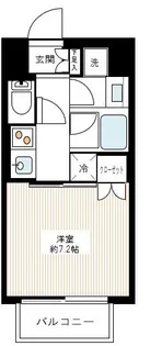 サンウッド錦糸町フラッツ【2階】の間取り