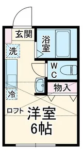 グルーラ仏向町【2階】の間取り