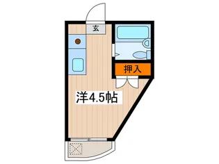 カルム船水【2階】の間取り