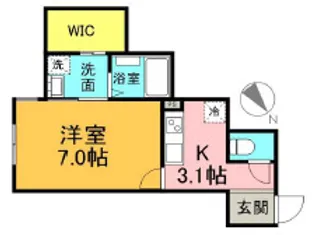 Shining Art【2階】の間取り