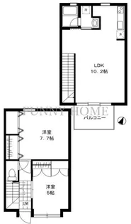 東京都杉並区成田西1【マンション】の間取り
