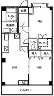 エマーレ板橋四葉【1階】の間取り