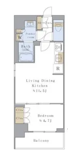 東京都北区西ケ原1【マンション】の間取り