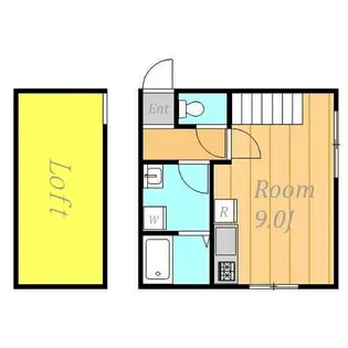 アークアンシェル【1階】の間取り