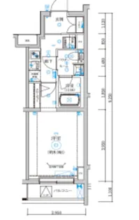 REGOLITH板橋本町【1階】の間取り