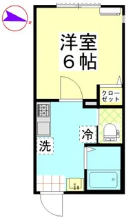 ノブレスワン西千葉【2階】の間取り