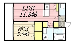 Maison Yuki(メゾンユキ)【1階】の間取り