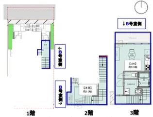 LuXe京橋II(リュクスキョウバシツー)ペット可(大型犬も可)!【3階】の間取り