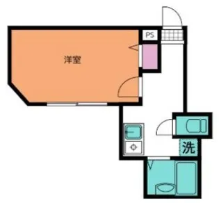 メルディア八王子北野町【1階】の間取り