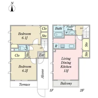 神奈川県相模原市南区西大沼4【一戸建】の間取り