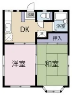 クロノス保土ヶ谷西【1階】の間取り