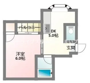 下木田マンション【3階】の間取り