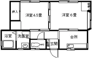 長崎県東彼杵郡波佐見町村木郷【一戸建】の間取り