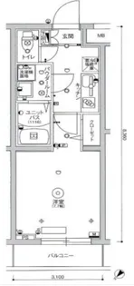 スカイコートパレス駒沢大学II【2階】の間取り