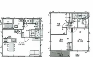 埼玉県川越市的場北2【一戸建】の間取り