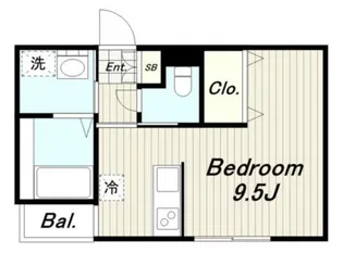 ミニヨンK【2階】の間取り