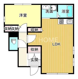 大阪府東大阪市菱屋東2【アパート】の間取り