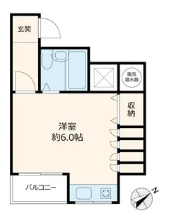 山口ビル【8階】の間取り