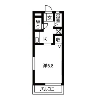 プルミエールメゾン【2階】の間取り