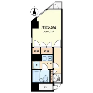 ロジェマン柿の木坂【3階】の間取り