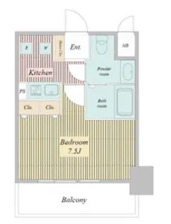 レジディア高岳【2階】の間取り
